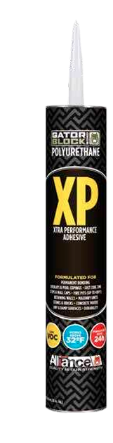 GATOR BLOCK BOND XP, LOW VOC BLACK - 10OZ (ALLIANCE DESIGNER - GBBXP10)