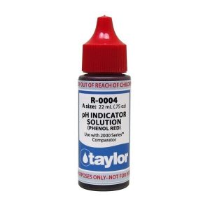 PH INDICATOR SOLUTION - .75OZ (TAYLOR WATER TECHNOLOGIES - R-0004-A)