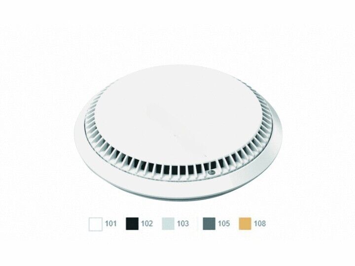 10" DARK GRAY SUCTION COVER W/ FRAME & RISER (AQUASTAR - 10AVR105)