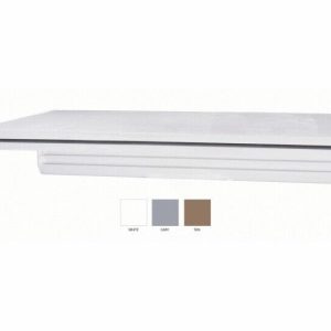 24" X 6" LIP WHITE NATURAL WONDERS WATERFALL (CMP - 25577-230-000)