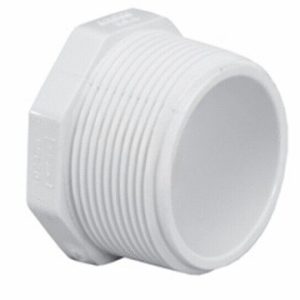 2"MPT SCH40 PVC PLUG (LASCO FITTINGS INC - 450-020)