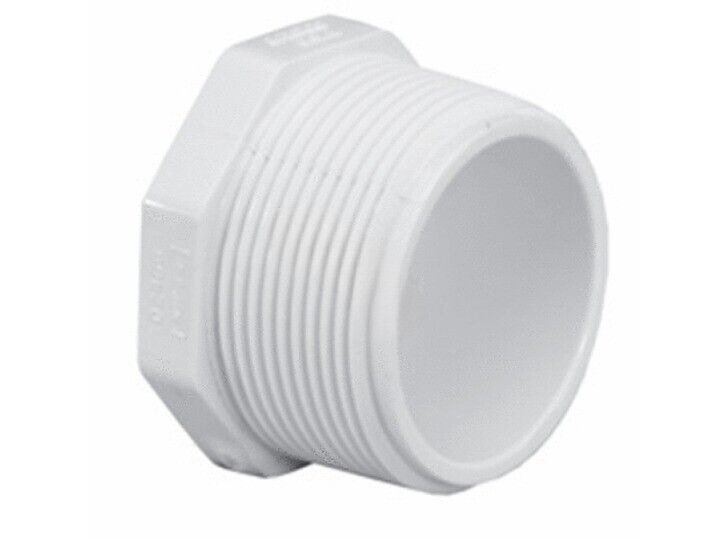 2"MPT SCH40 PVC PLUG (LASCO FITTINGS INC - 450-020)