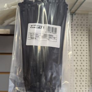 11" UV BLACK CABLE TIE {CT11UVB} - **100 PACK (IPS CORPORATION - 510817)