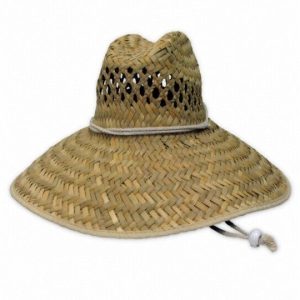UNIVERSAL NATURAL LIFEGUARD HAT W/ ELASTIC BAND (POOLMASTER - 58003)