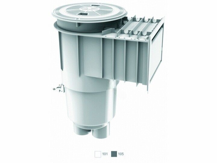 WHITE WATERSTOP FACE FLOWSTAR WATER BONDED SKIMMER (AQUASTAR – SKR15101)