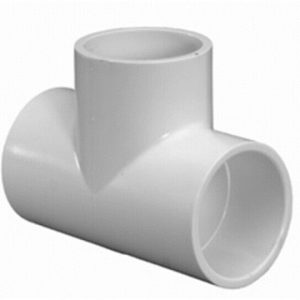 .75"S SCH40 PVC TEE (LASCO FITTINGS INC - 401-007)