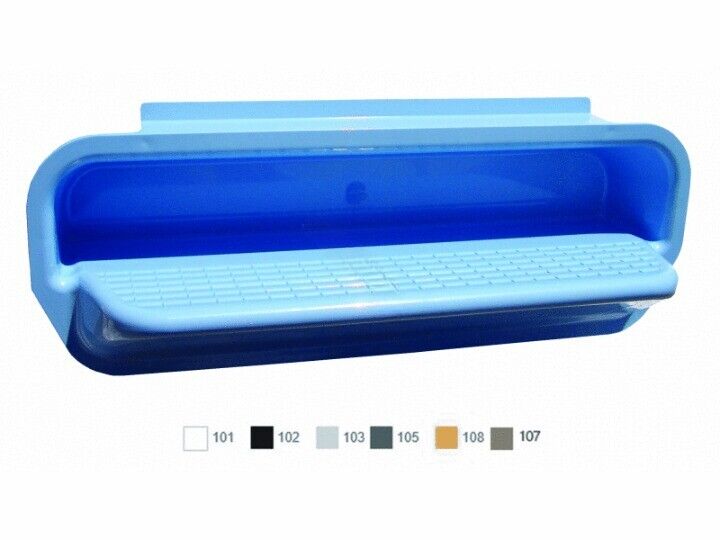 WALL STEP - LIGHT GRAY ***3 PACK!! (AQUASTAR - 703)