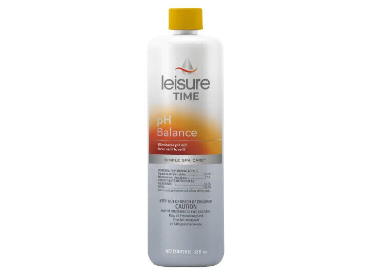 pH BALANCE - pH ADJUSTER OR SPA/HOT TUB - QUART (LEISURE TIME - PHB)