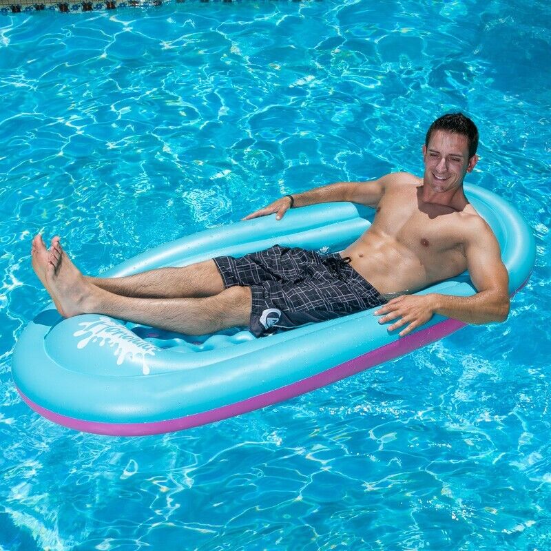 HONOLULU MATTRESS (pink/blue reversible) (POOLMASTER INCORPORATED - 83000) - Image 2