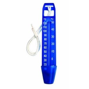 DELUXE  BLUE DIP-N-READ THERMOMETER W/ CORD {PS050} (POOLSTYLE - K050CBX24/SCP)
