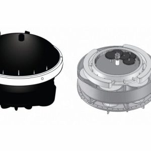 2" 2-PORT 5-GEAR CONTROL WATER VALVE (HAYWARD - 004-302-4156-03)