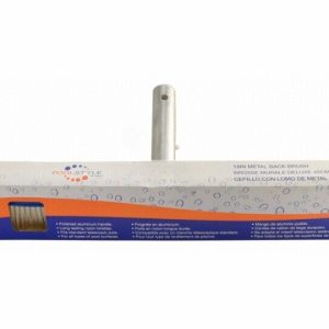 DELUXE SERIES 18" ALUMINUM BACK NYLON BRUSH {PS025} (POOLSTYLE - K025BU/SCP/NY)