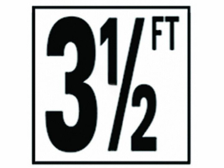 5IN SMOOTH 3 1/2 FT DEPTH MARKER TILE - 5" (NPT - DM51-2035)