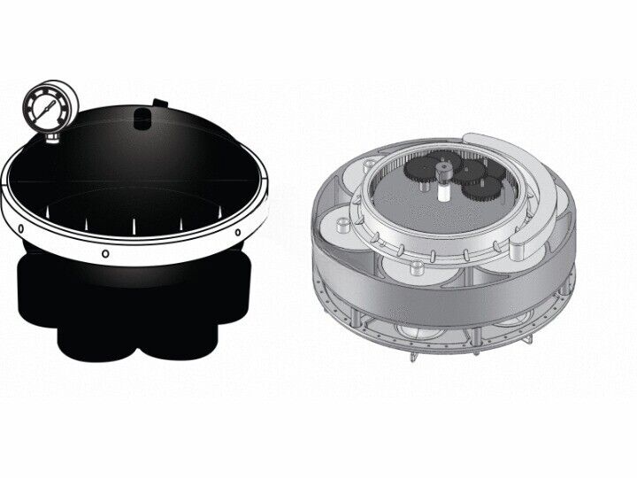 2" 4-PORT WATER VALVE (HAYWARD - 004-302-4176-03)