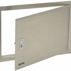 HORIZONTAL SS SINGLE ACCESS DOOR **RIGHT HINGED - 26" (BULL OUTDOOR - 89970)