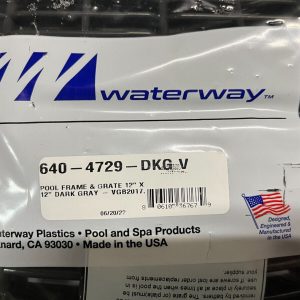 Waterway 640-4729-DKG V 12" X 12" Square Suction Frame