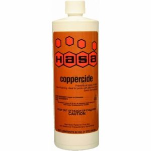 COPPERCIDE - NON-FOAMING COPPER BASED ALGAECIDE - QUART  (HASA INC - 74021)