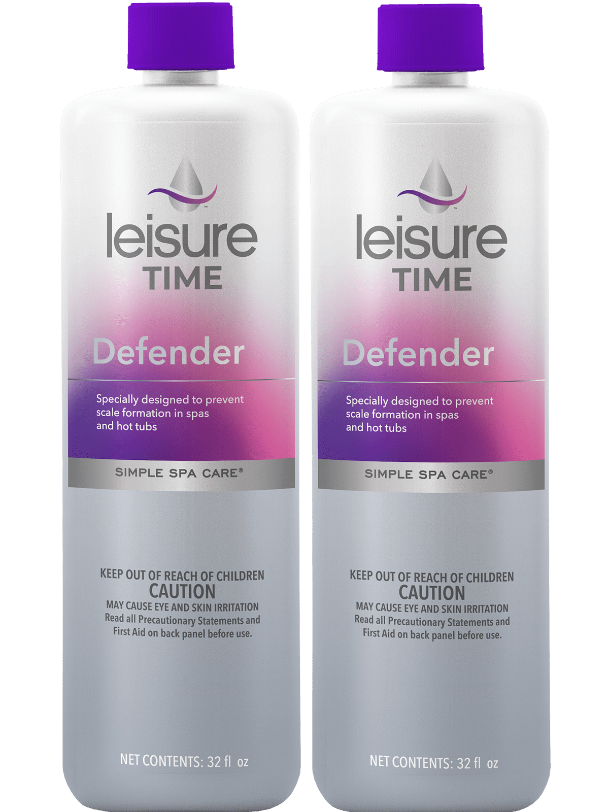 Bright & Clear Hot Tub Clarifier, 32OZ **2-Pack (Leisure Time - A) - Image 2