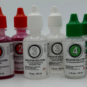 #1 - #5 POOLMASTER / POOLSTYLE TEST KIT REAGENTS  **10 PACK! 2 Full sets!