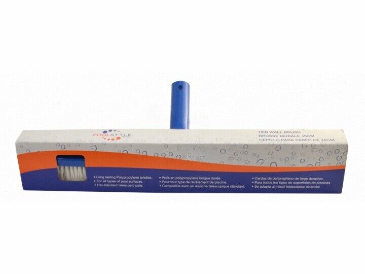 DELUXE SERIES 18" ABS BACK POLY POOL BRUSH {PS166CB} (K166CB/SCP)