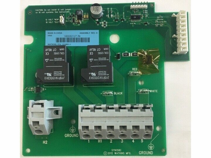 IQ2020 HEATER RELAY CIRCUIT BOARD F/ CALDERA SPAS - UPDATED (2001-2009) (77119)