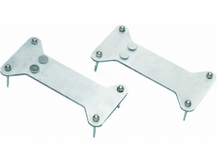 SPIKE PLATES FOR PLASTER SHOES WITH HARDWARE - **1 PAIR (MACALITE - MC301)