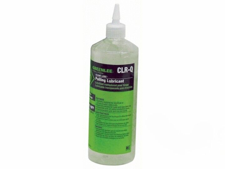 QT CLEAR WIRE PULLING LUBRICANT (GREENLEE TOOLS INC - CLR-Q)