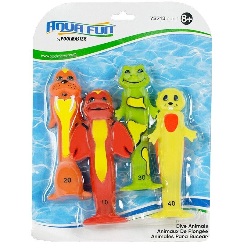 SOFT FUNNY DIVE ANIMALS **4 PACK!! (POOLMASTER INCORPORATED - 72713) - Image 3