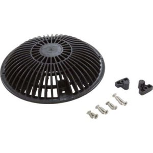 8" BLACK MOFLOW SUCTION COVER W/ FRAME (AQUASTAR - 8MF102)