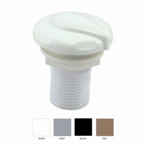 .5"S WHITE SLIM SPA AIR CONTROL (SUPER-PRO - 25099-000-000)