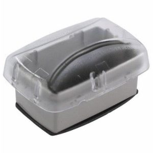 2.75" 1-GANG CLR WEATHERPROOF RECEPTACLE COVER (INTERMATIC INC - WP3100C)