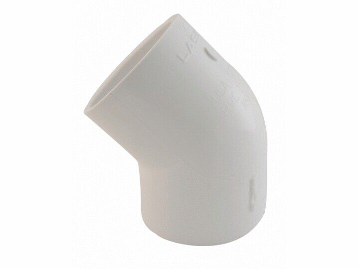 2" SCH40 PVC 45^ ELL (LASCO FITTINGS INC - 417-020BC)