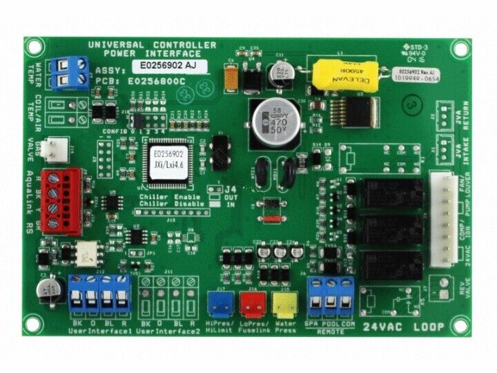 LXI HEATER POWER INTERFACE BOARD (ZODIAC - R0458200)