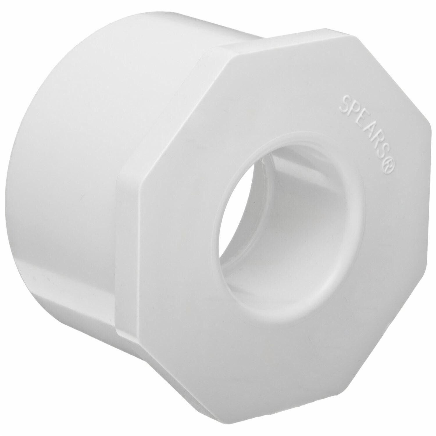 3/4" x 1/2" Sch 40 PVC Bushing **HUGE BULK DISCOUNTS** (Spears/Lasco - 437-101)