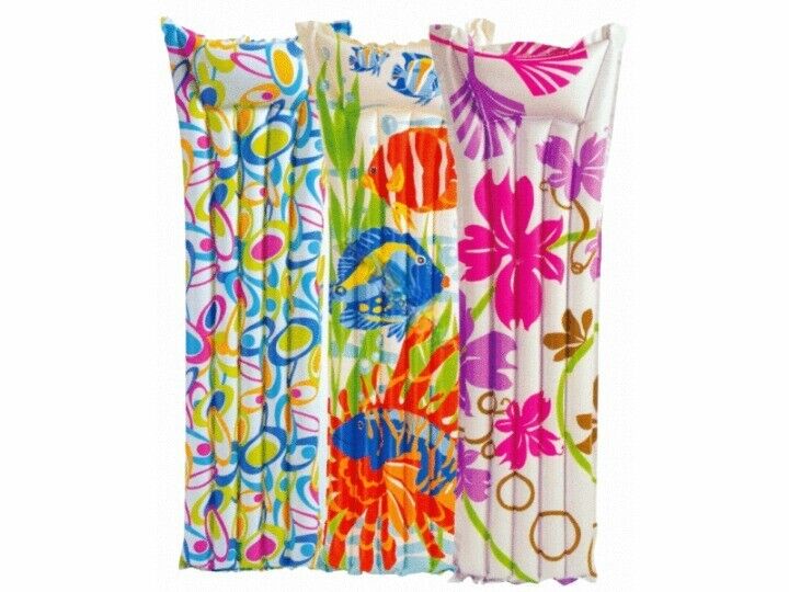 72"X27" FASHION AIR MAT 3 STYLES (INTEX RECREATION CORPORATION - 59720EP)