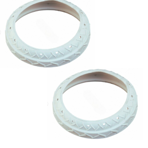 PLATINUM LEGEND POOL SWEEP WHITE TIRE **2 PACK (PENTAIR - LLC1PM)