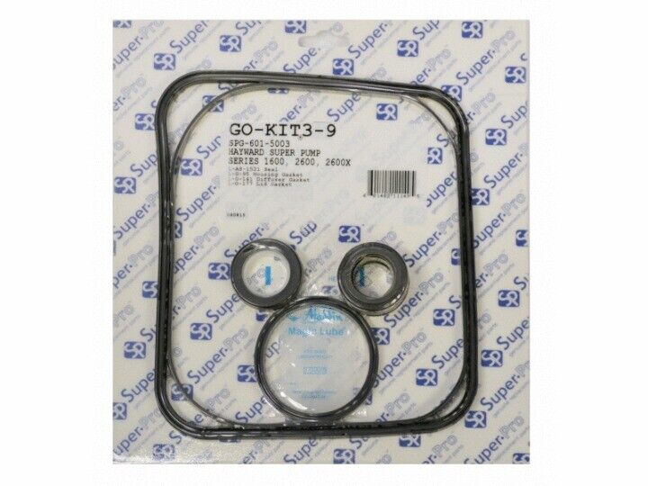 HAYWARD SUPER PUMP SEAL KIT (SUPER-PRO - GO-KIT3-9)
