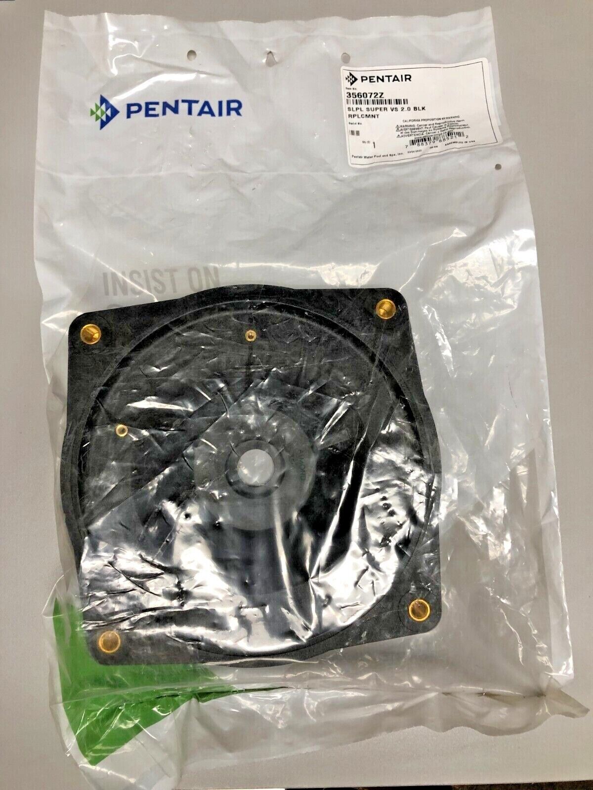 SUPERFLO VS / VST SEAL PLATE REPLACEMENT 2.0 - BLACK (PENTAIR - 356072Z)