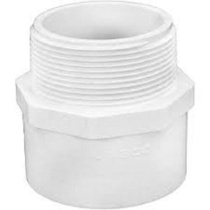 4"MPTxS SCH40 PVC MALE ADAPTER (LASCO - 436-040)