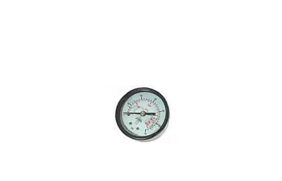 2" 0-30"HG 0.25" BACK MOUNT STEEL VACUUM GAUGE (SUPER-PRO - 85030BU)