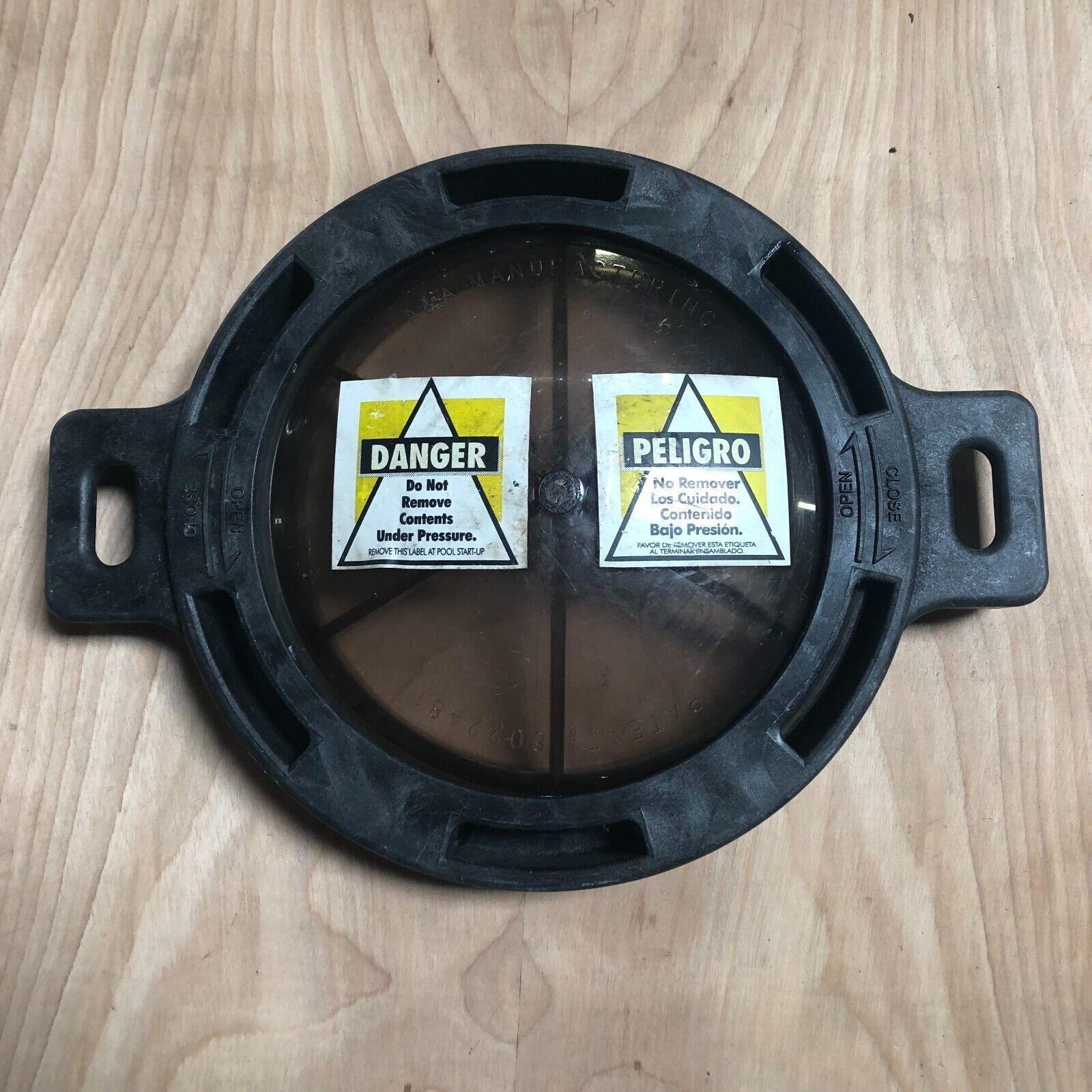 LEAF VAC CANNISTER LID AND O-RING (PENTAIR / A&A - 219200 / 540189)
