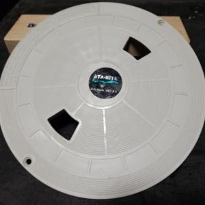 Skimmer Lid - 9.9"/9-7/8" - U-3, Fits Most, White (Sta-Rite - 08650-0058)