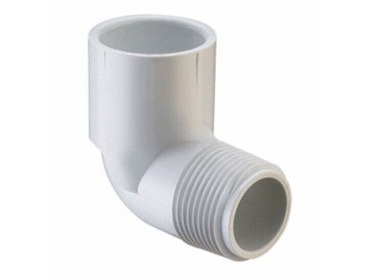 1.5"MPT X 1.5"S SCH40 PVC STREET 90^ ELL (SPEARS MANUFACTURING CO - 410-015)
