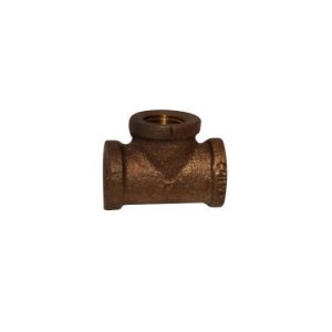LEAD FREE .5" BRASS TEE (MATCO NORCA INC - B-T03LF)