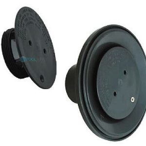 2"S ADJUSTABLE FLOOR INLET FITTING - WHITE (AQUASTAR - 4DIV101)