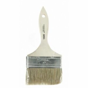 CHIP BRUSH 3" WHITE CHINESE WOOD HANDLE (LINZER PRODUCTS - 1500-3)