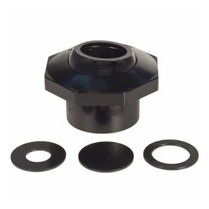 1.5"S BLACK ECONOMY INSIDER EYEBALL FITTING (PENTAIR - 542003)