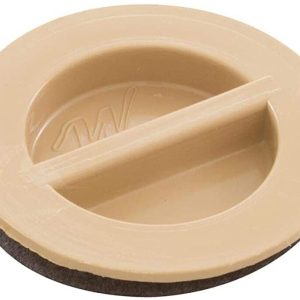 1.5"MPT FLUSH PLUG W/ GASKET ****BEIGE (WATERWAY PLASTICS - 400-4149-BEI)