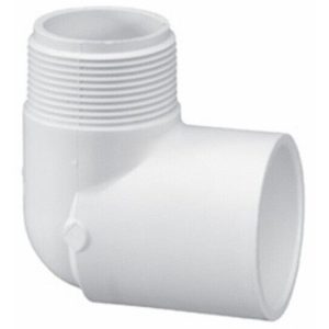 2" MIPTxS SCH40 PVC STREET 90^ ELL (WESTLAKE - 410020)