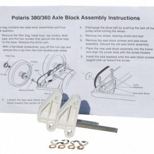 POLARIS 380/360/340 FRONT/REAR AXLE BLOCK KIT **2 PACK!! (ZODIAC - 9-100-1139)